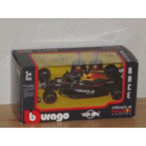 Bburago 2025 F1 Racing Oracle Red Bull Racing RB20 Verstappen #1 Car Perez 1:43